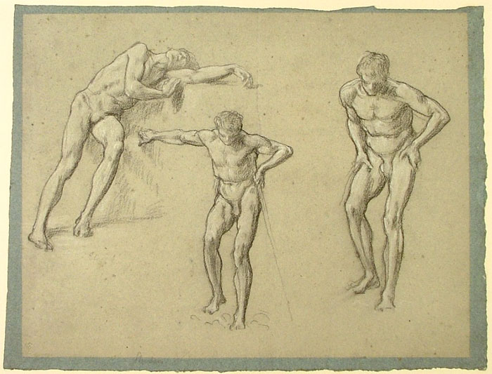 Studies for 'Elijah in the Wilderness': Elijah