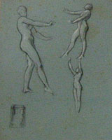 Studies for 'The Syracusan Bride': Female Figures