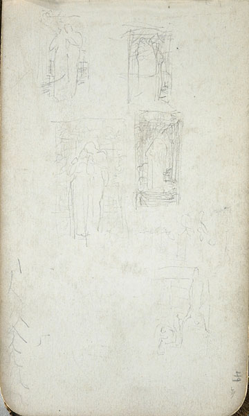 Studies for 'Wedded': Composition