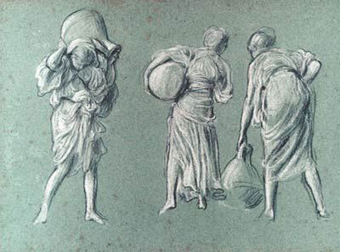 Studies of a Female Figure