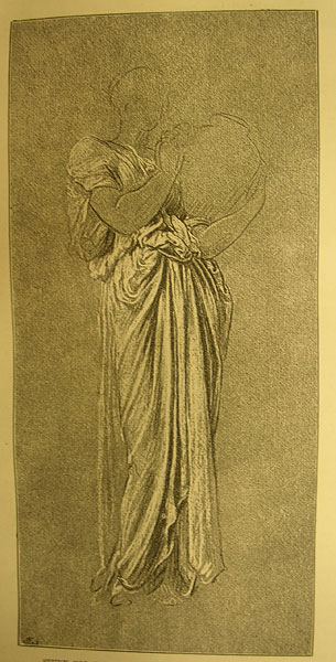 Study for 'Captive Andromache': Female Figure with Pitcher