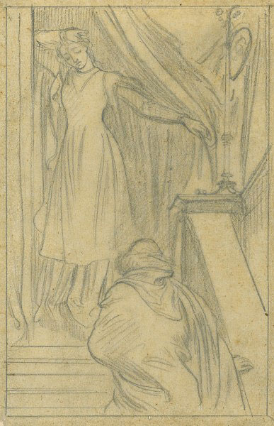 Study for an Illustration for 'Romola': 'Coming Home'