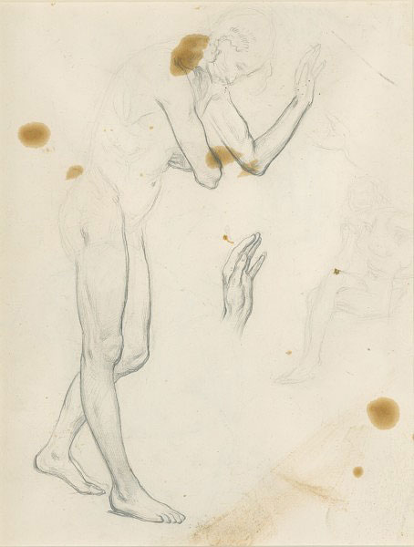 Studies 'The Reconciliation of the Montagues and Capulets...': Male Figure