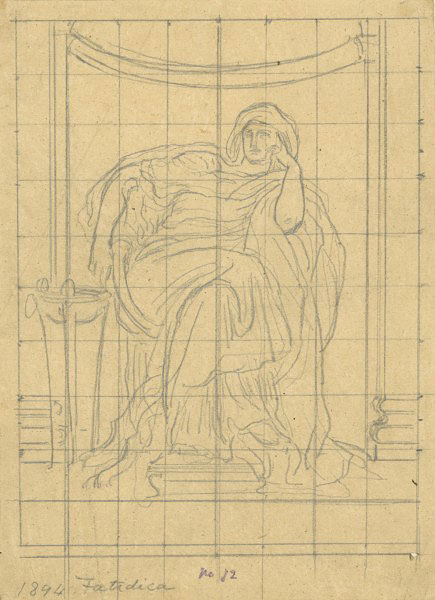 Study for 'Fatidica': Composition