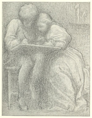 Study for 'The Painter's Honeymoon': Composition