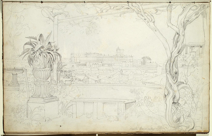 View of the Quirinale Palace, Rome