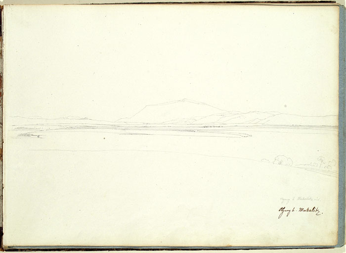 View of a Landscape with Hills
