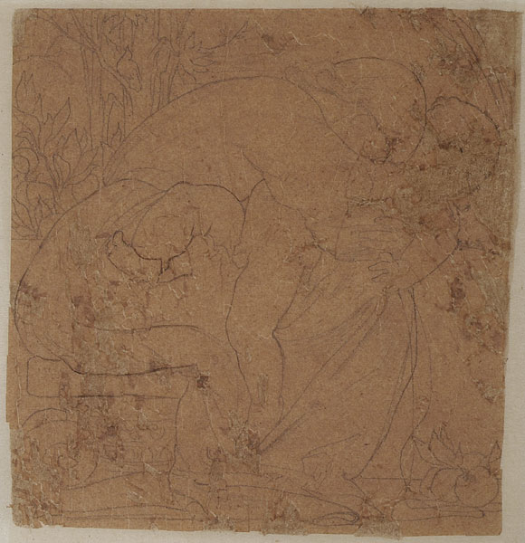 Study for 'Dalziel's Bible Gallery': 'Death of the First Born', Composition