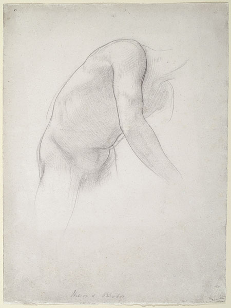 Study for 'Helios and Rhodos': Helios