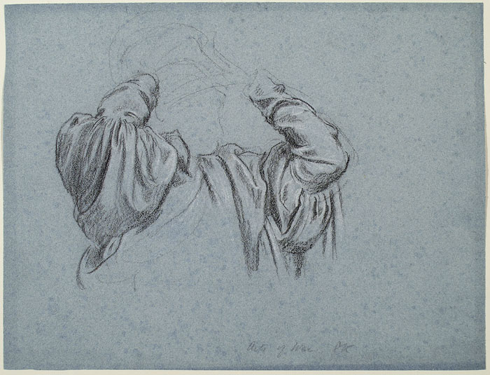 Study for 'The Arts of Industry as Applied to War': Male Figure