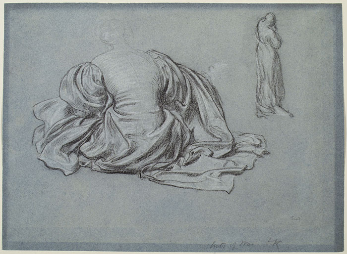 Study for 'The Arts of Industry as Applied to War': Female Figure
