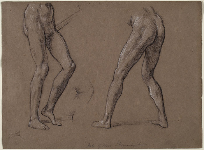 Study for 'The Arts of Industry as Applied to War': Male Figures