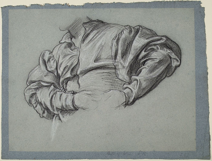 Study for 'The Arts of Industry as Applied to War': Male Figure
