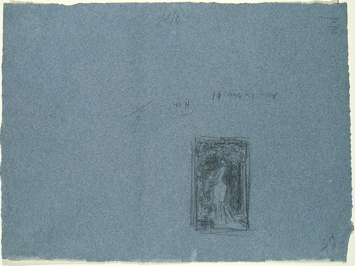 Study for an Unidentified Portrait of a Female Figure: Composition
