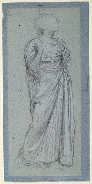 Study for 'The Daphnephoria': Female Figure