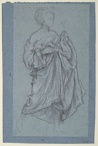 Study for 'The Daphnephoria': Female Figure