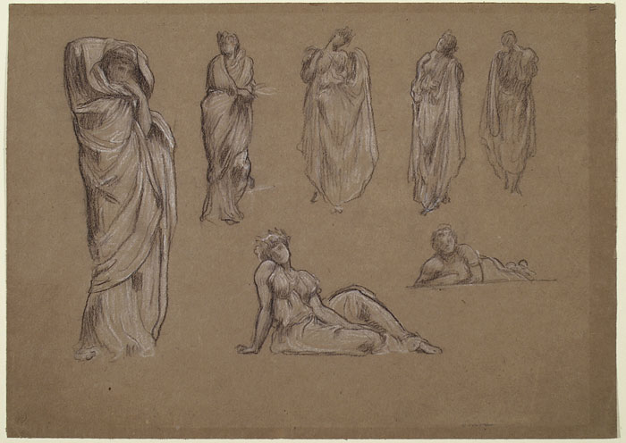 Studies for 'The Dance': Female Figures