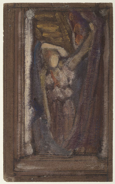 Study for 'The Last Watch of Hero': Composition