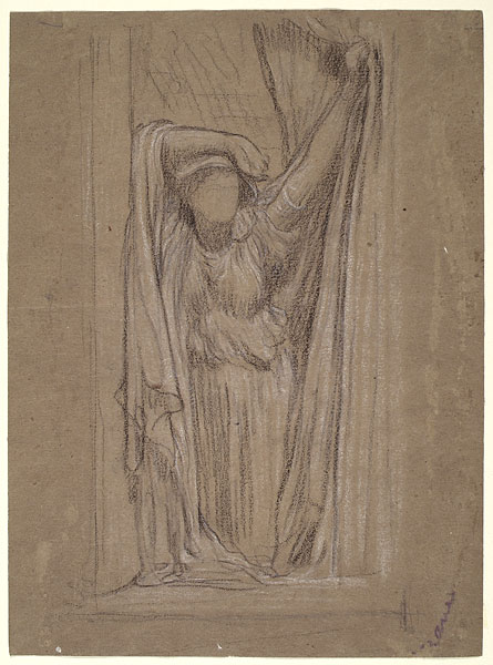 Study for 'The Last Watch of Hero': Composition
