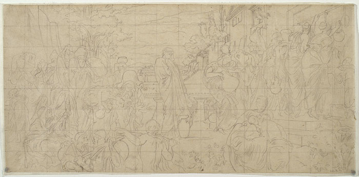 Study for 'Captive Andromache': Composition