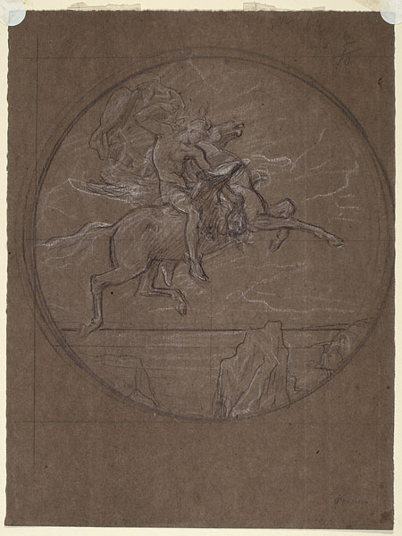 Study for 'Perseus on Pegasus': Composition