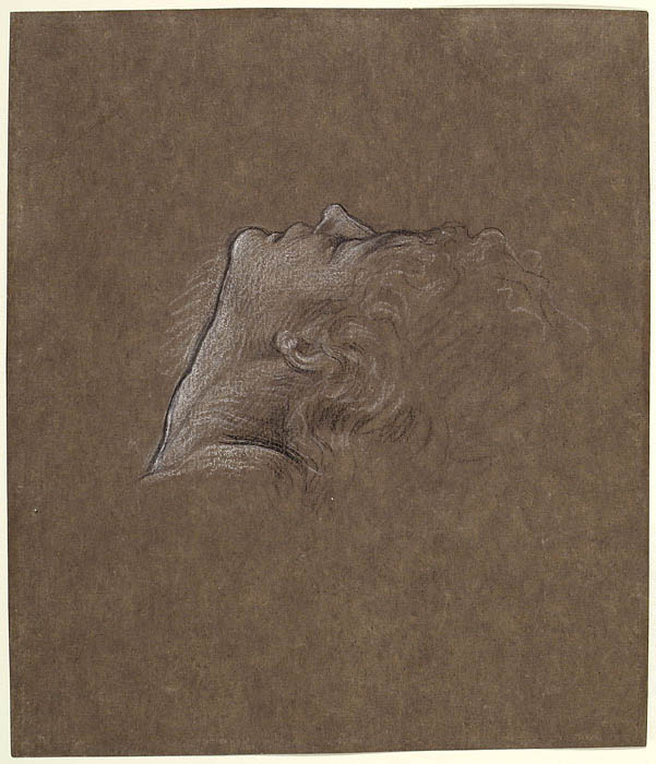 Study for 'Clytie': Female Head