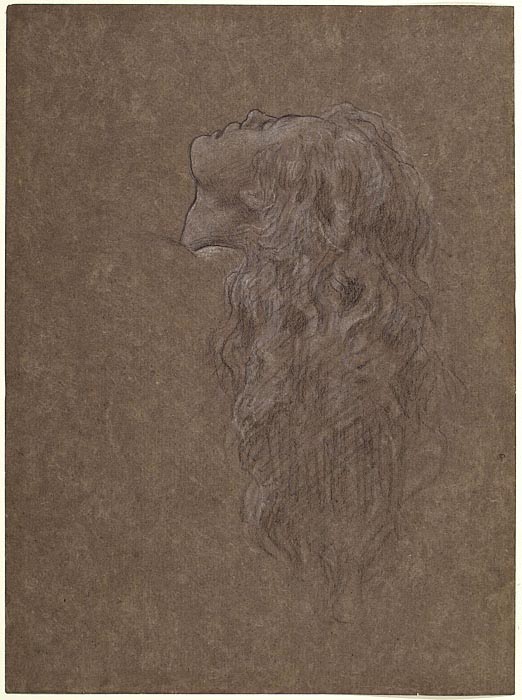 Study for 'Clytie': Female Head