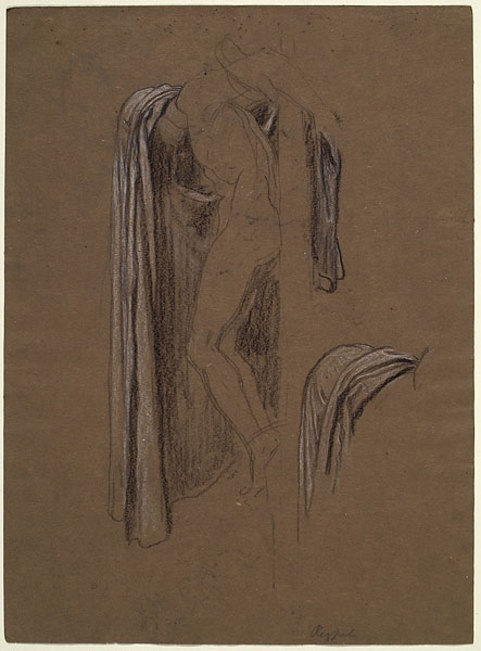 Study for 'Rizpah': Male Figure