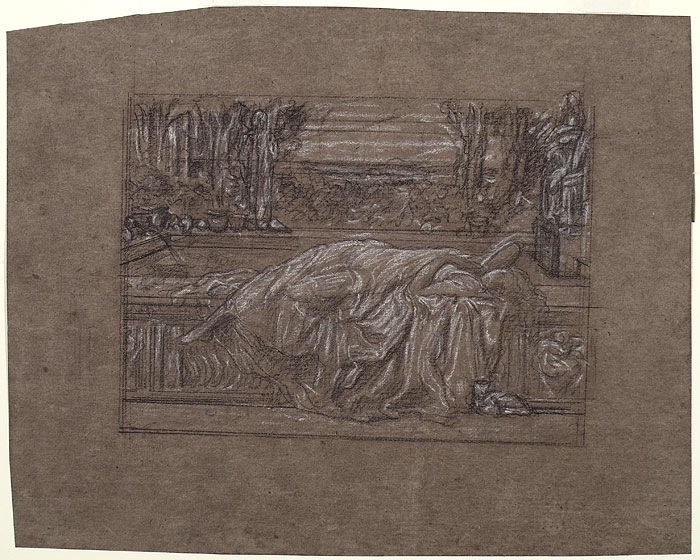 Study for 'Summer Slumber': Composition