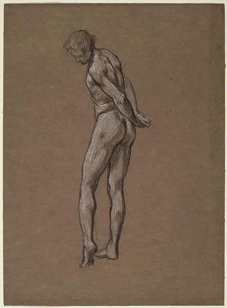 Study for 'The Arts of Industry as Applied to War': Male Figure