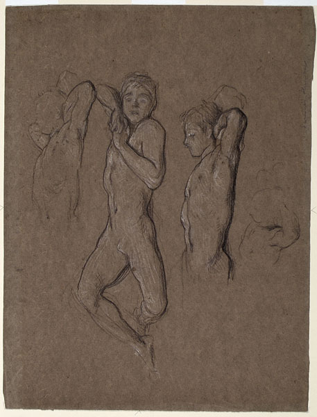 Study for 'Summer Slumber': Male Figures