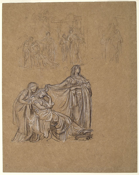 Studies for 'The Echoes of Hellas': Composition