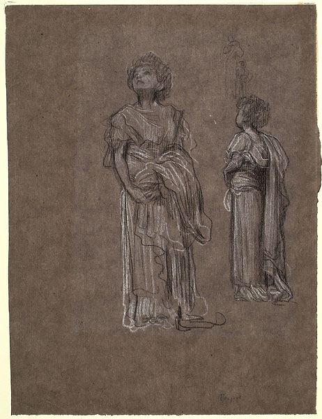 Studies for 'The Bracelet': Girl