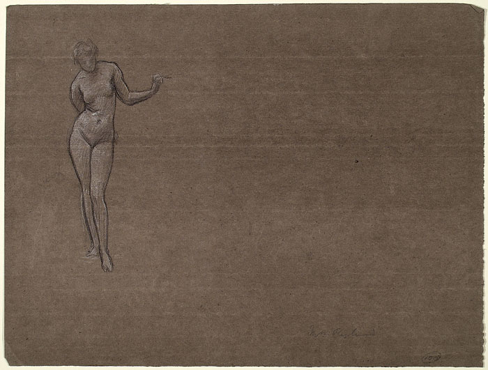 Study of a Female Figure