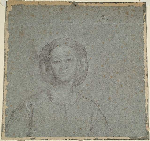 Study of a Seated Female Figure