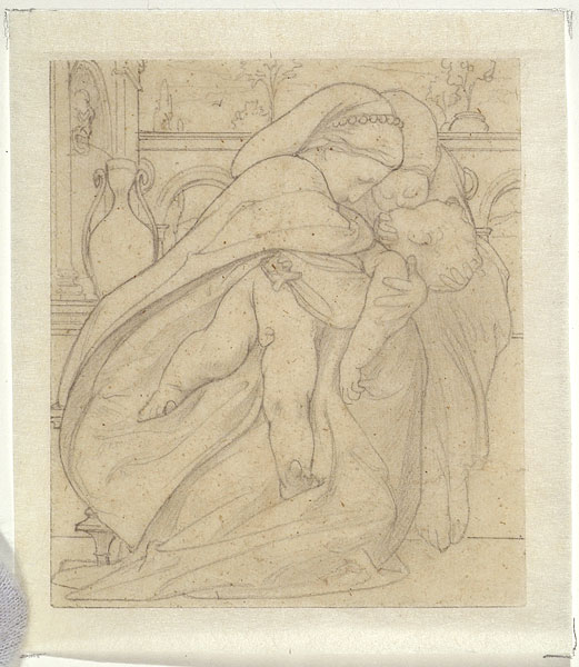 Study for an Illustration for 'Dalziel's Bible Gallery': 'Death of the First Born', Composition