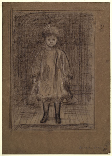 Study for 'Miss Ruth Stewart Hodgson': Composition