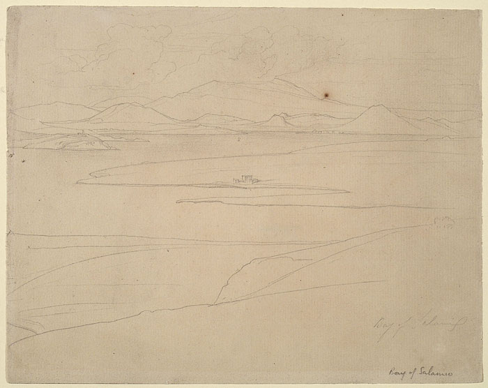 View of the Bay of Salamis