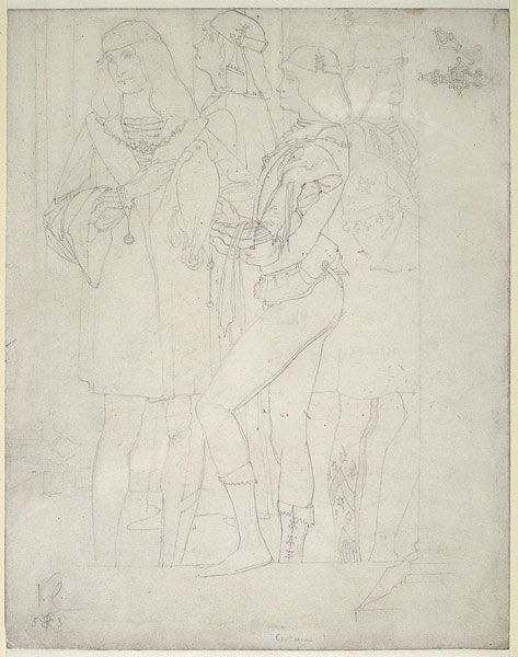 Studies After a Painting by Vittore Carpaccio