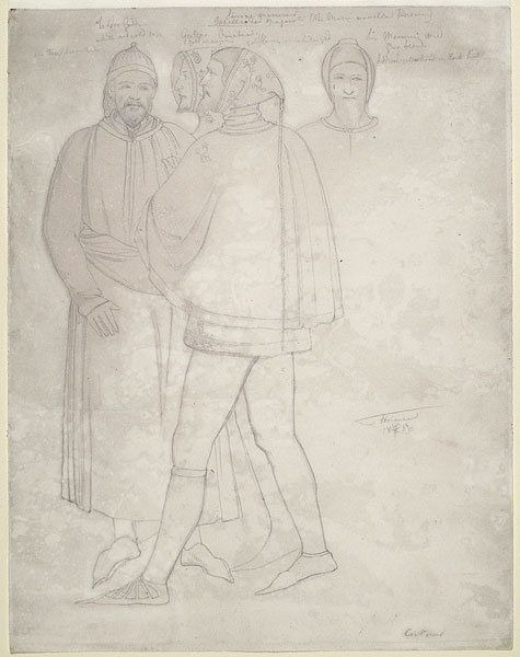 Study After a Fresco by Andrea di Firenze