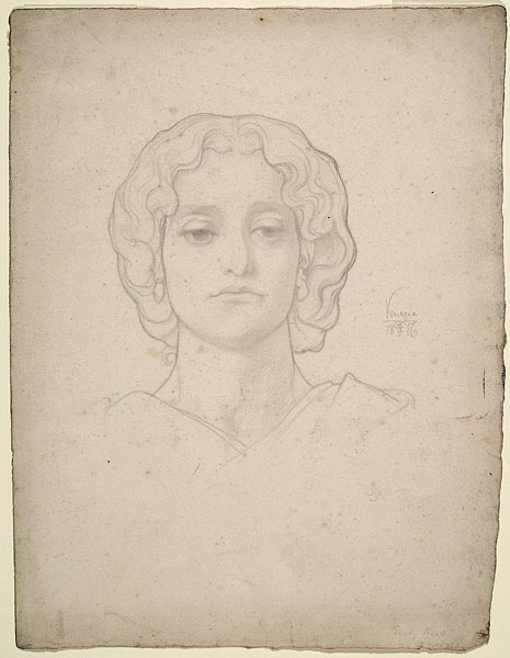 Study of a Female Head