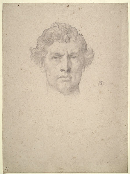 Study of a Male Head