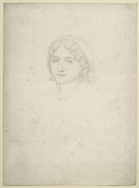 Study of a Female Head, Capri