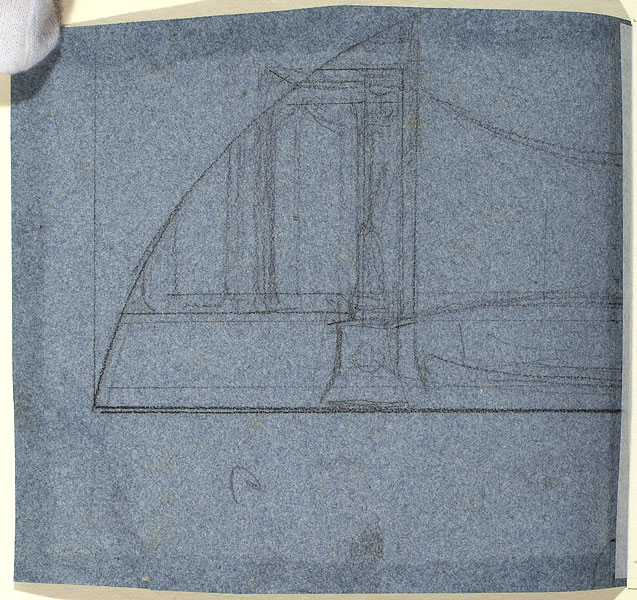 Study for 'The Arts of Industry as Applied to Peace':  Right Hand Side of Composition