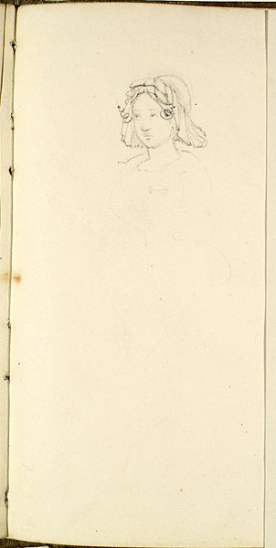 Study of the Head of a Girl