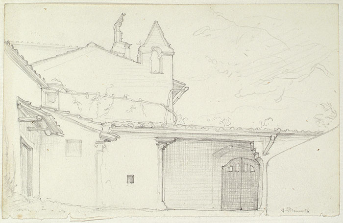 View of Buildings around St. Miniato, Florence