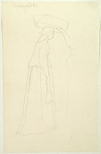Study after a Fresco by Taddeo Gaddi