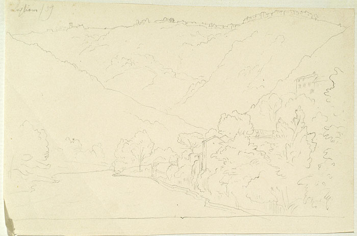 View of Lugliano, near Lucca