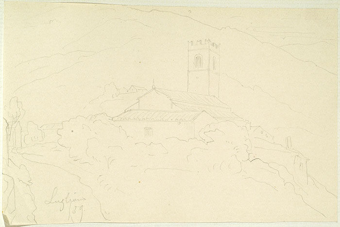 View of a Church in Lugliano