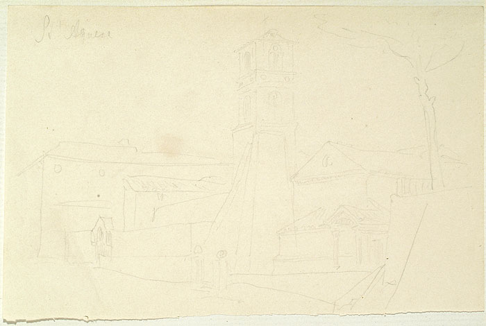 View of St. Agnese, Rome